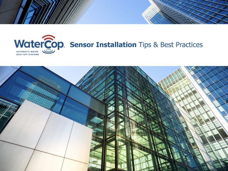 WaterCop Sensor Installation Training